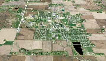 Aerial from 2021